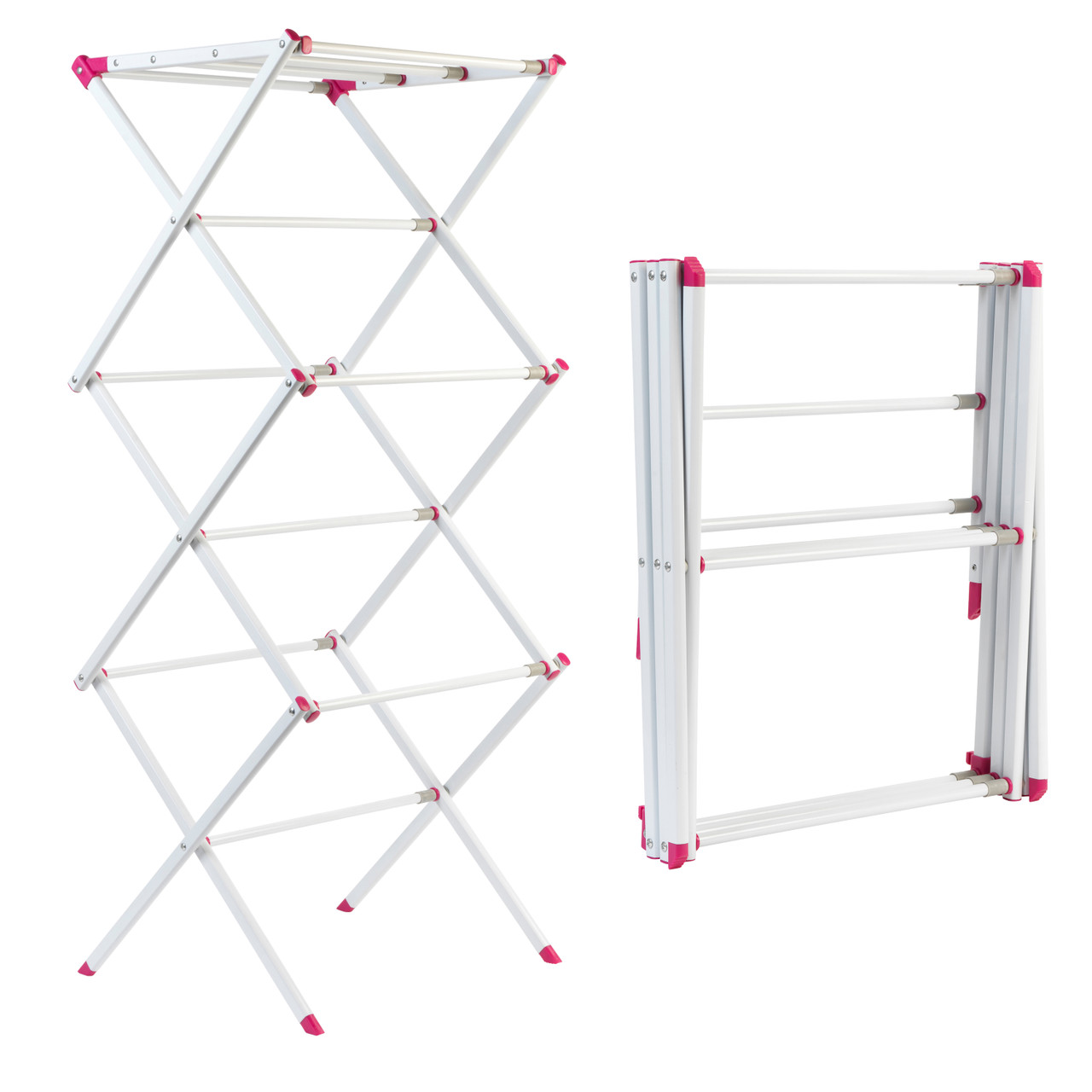 Pink 2025 clothes airer