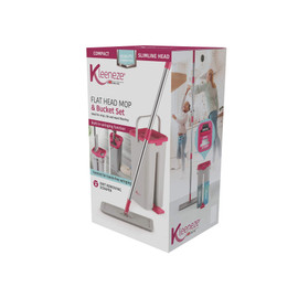 Flat Head Mop & Bucket Set Flat Head Mop & Bucket Set