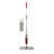 Spray mop with red handle and extra grey microfibre pad included