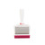 Kleeneze white and pink pet hair remover roller with handle, shown front view