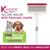 Promotional graphic for a gel lint roller with telescopic handle, suitable for carpets, rugs and upholstery, shown with a cat and dog.