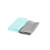 Pack of two cleaning cloths, one blue and one grey, folded side by side