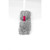 Microfibre flat mop with pink handle cleaning light wood floor in modern room