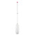 White radiator cleaning brush with long pink and white handle, shown on white background.