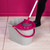 Mop Bucket with Wringer, Grey/Pink
