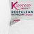 Promotional banner showing Kleeneze DeepClean Bathroom Cleaner being used on tiled floor corner.
