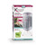Kleeneze heated drying pod box showing product with hanging clothes, pink accents