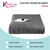 Grey heated throw with detachable controller and 9 heat settings, 160x130cm, on retail packaging.