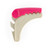 Pink and beige Kleeneze multi-purpose lid opener with grip handle shown flat