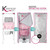 Kleeneze heated drying pod system with cover, heater, and stand for faster indoor clothes drying