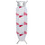 Memphis Raspberry Print Ironing Board, 120 x 38 cm