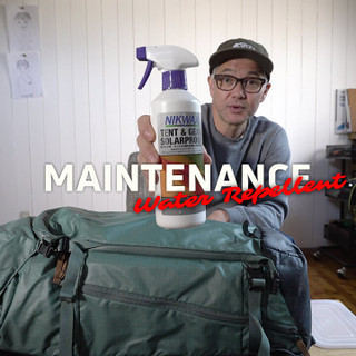 GEAR MAINTENANCE: WATER REPELLENCY