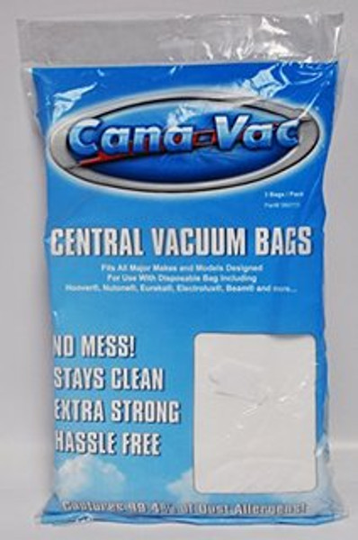 Cana-Vac Central Vacuum Bags