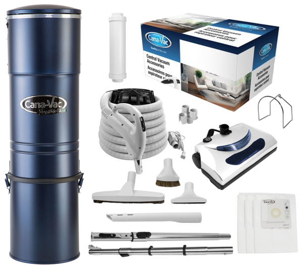 Cana-Vac Signature LS-590 with 30' Standard Electric Kit