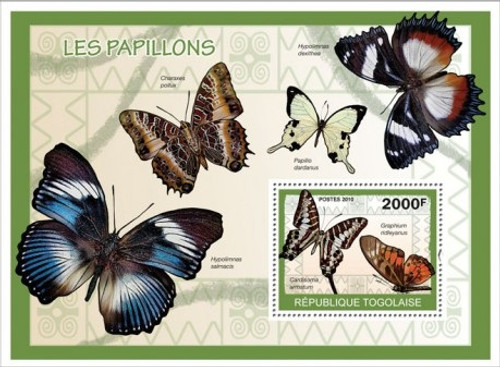 Togo - Butterflies - Mint Stamp S/S MNH - 20H-004