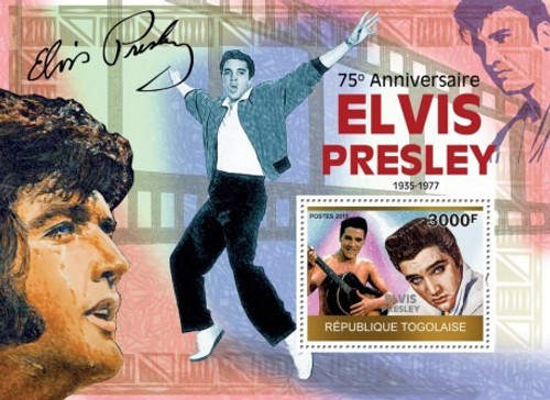 Togo - Elvis Presley - Mint Stamp S/S MNH - 20H-031