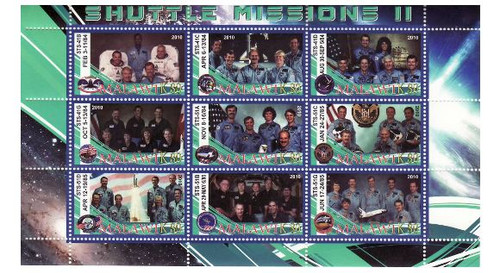 Malawi - Space Missions - 9 Stamp Mint Sheet MNH SV0734