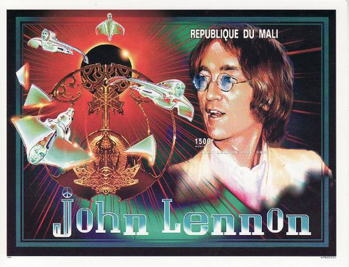 Mali - John Lennon - Mint Imperf Stamp S/S MNH 13H-095