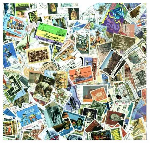 Australia Collection - 1000 Different Stamps