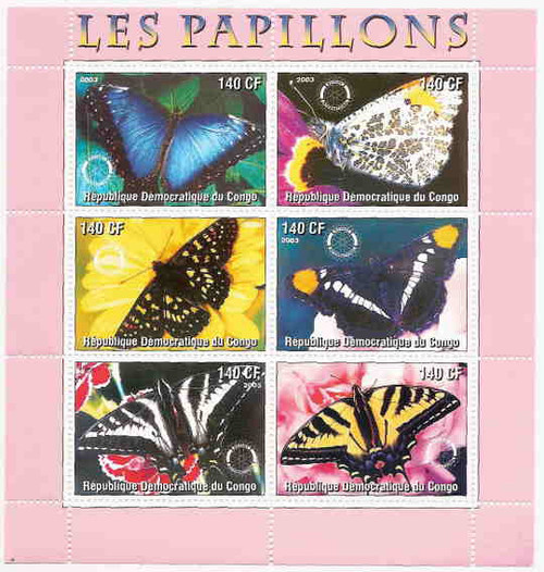 Butterflies on Stamps 9322