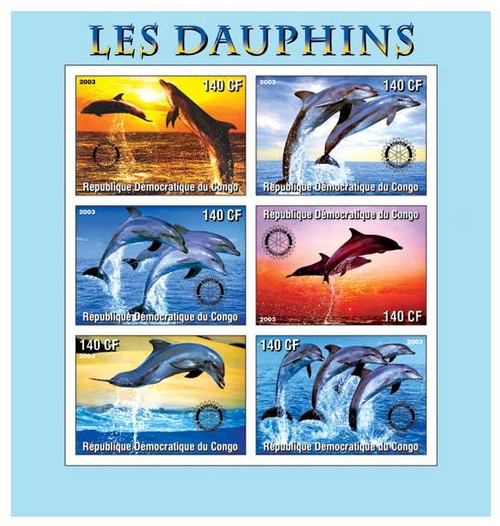 Dolphins on Stamps 9328