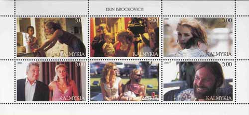 Erin Brockovich - 2 Sheet, 15 Stamp Set 11C-047