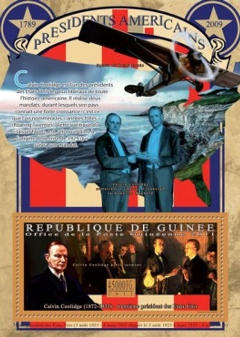 Guinea - USA Presidents - Mint Stamp S/S 7B-1369