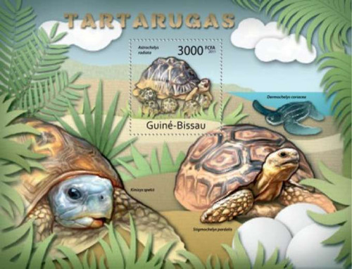 Guinea-Bissau - 2011 Turtles - Mint Stamp Souvenir Sheet GB11727b