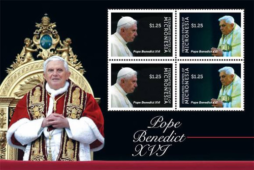 Micronesia  Pope Benedict XVI, Cardinal Joseph Ratzinger  MIC1206H