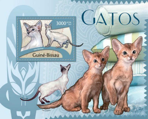 Guinea-Bissau - 2012 Cats - Mint Stamp Souvenir Sheet GB12107b