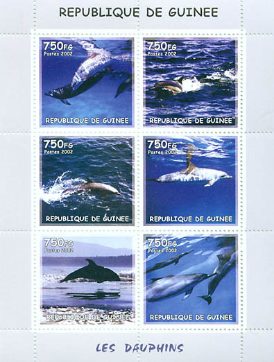 Dolphins on Stamps SP4614