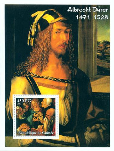 Durer Paintings on Stamps SP4629