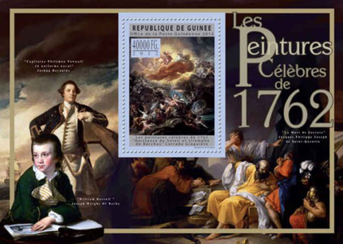 Guinea  - Paintings of 1762 - Souvenir Sheet - 7B-1933
