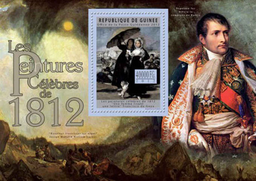 Guinea  - Paintings of 1812 - Souvenir Sheet - 7B-1935