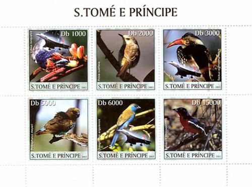 St Thomas & Principe - Birds And Concorde ST3237-38