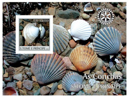St Thomas & Principe - Shells On Stamps ST4218
