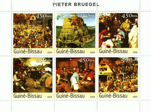 Guinea-Bissau - Bruegel Paintings On Stamps GB3405-06