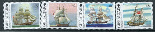 Gibraltar Wholesale  2006 Tall Ships #1044-7  10 MNH Sets Below Face
