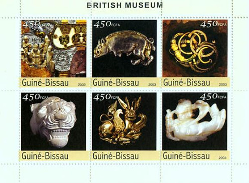 Guinea-Bissau - British Art Museum On Stamps GB3528