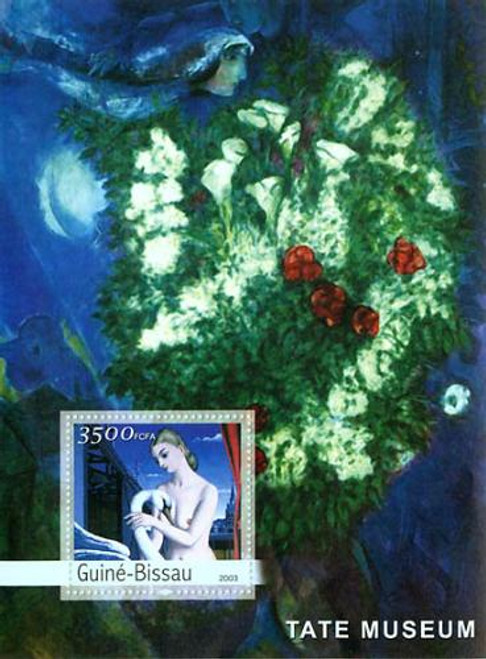 Guinea-Bissau - Museum Of Tate Paintings GB3525