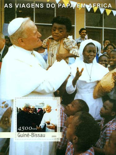 Guinea-Bissau - Pope's Travels In Africa GB3535
