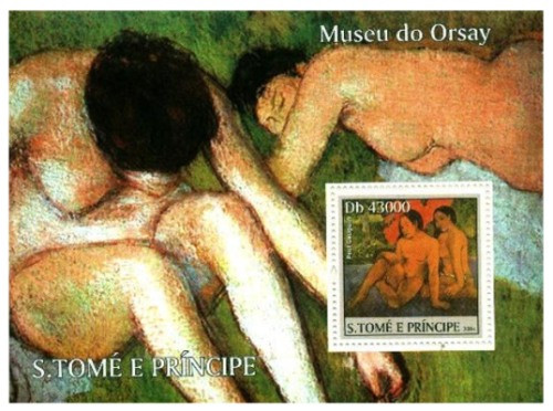 St Thomas & Principe - Paul Gauguin Paintings ST4104