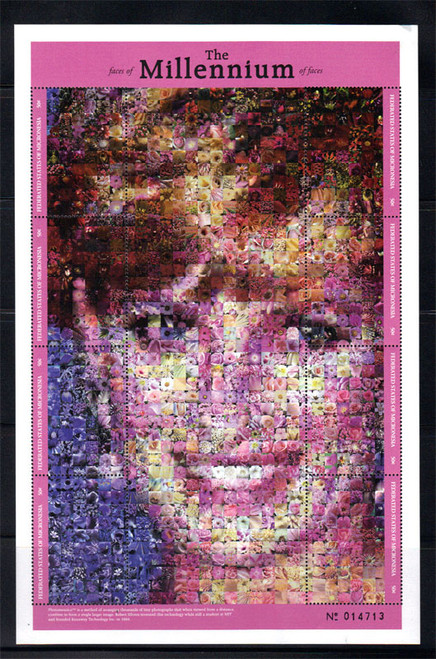 Micronesia  1999 Princess Diana Photomosaic  8 Stamp Sheet 13Q-055