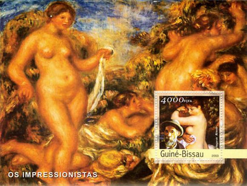 Guinea-Bissau - Renoir Paintings On Stamps GB3314