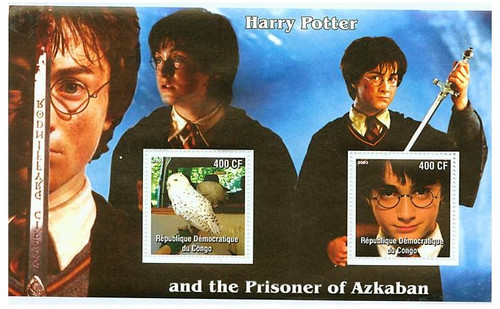 Congo - Harry Potter on Stamps 1