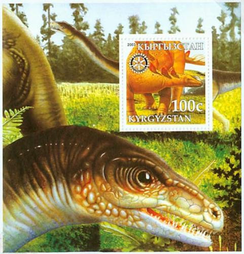 Dinosaurs - Set of 3 Stamp Sheets 9541-3