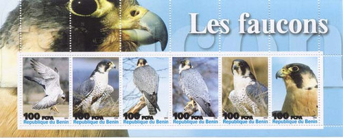 Falcons on Stamps M602
