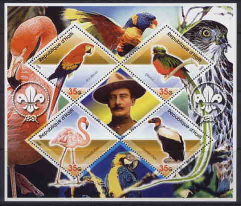 Tropical Birds on Stamps H00405