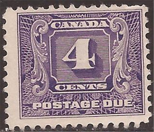 Canada - 1930 2c Postage Due Stamp - F/VF MNG - Scott #J7