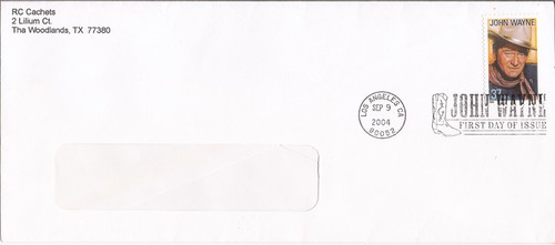 US Stamp - 2004 Actor John Wayne - First Day Cover - Scott #3876 